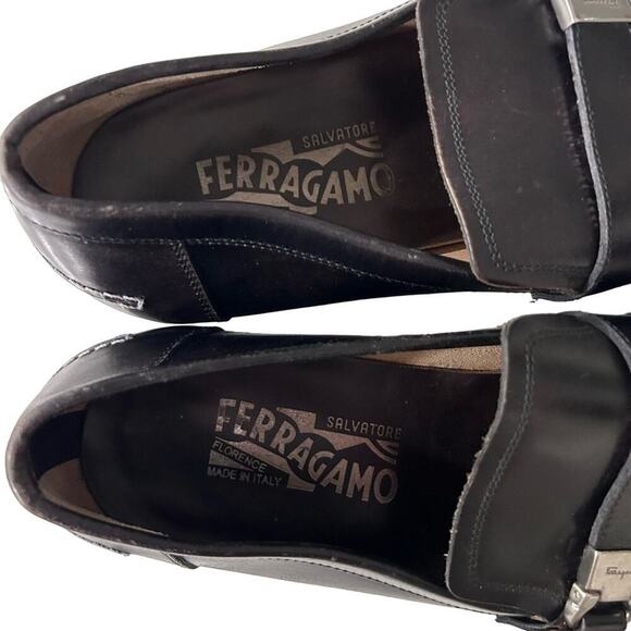 Salvatore Ferragamo  Men’s Brown Leather Dress Loafers
Size: 9 EUC main image 9